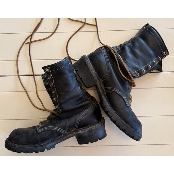 Vintage 2002 Danner Flashpoint Wildland Fire Protective Boots Size 8.5 EE Men main image 9